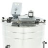 4-frame diagonal electric honey extractor 230V, Ø600, universal basket, with a stainless valve - MINIMA